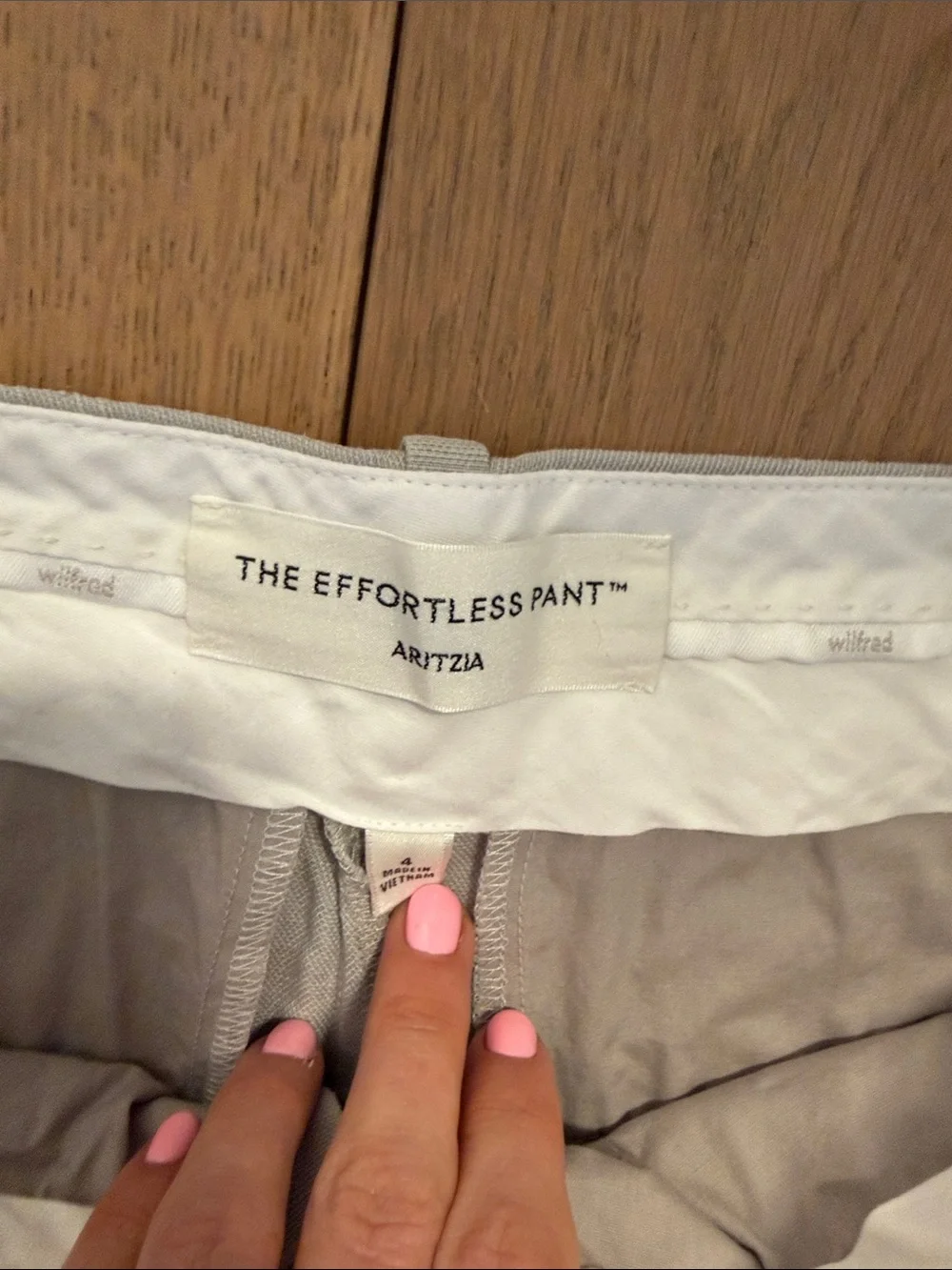Aritzia Effort less Crop Linen pants - worn once